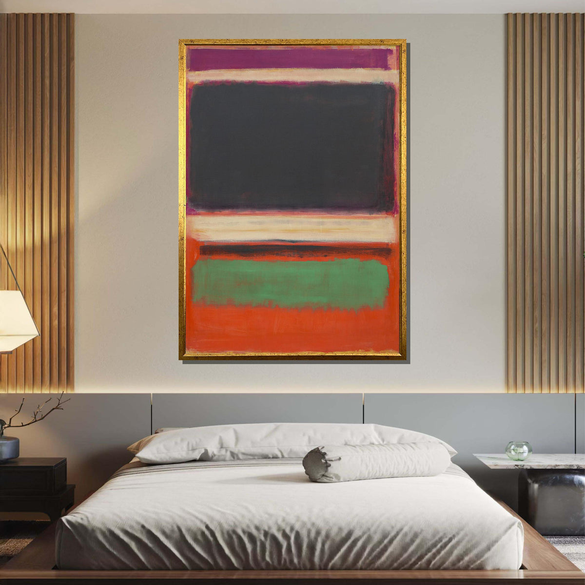 Mix Mark Rothko Framed Canvas,Mark Rothko Wall Art, Art Reproduction,Rothko Reproduction,Rothko Print Poster, Famous Art, Canvas Wall Art