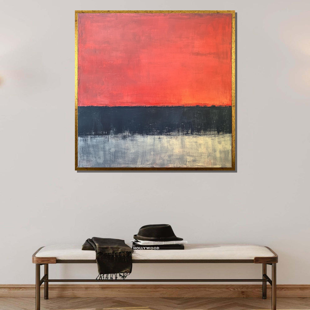 Mix Mark Rothko Framed Canvas,Mark Rothko Wall Art, Art Reproduction,Rothko Reproduction,Rothko Print Poster, Famous Art, Canvas Wall Art