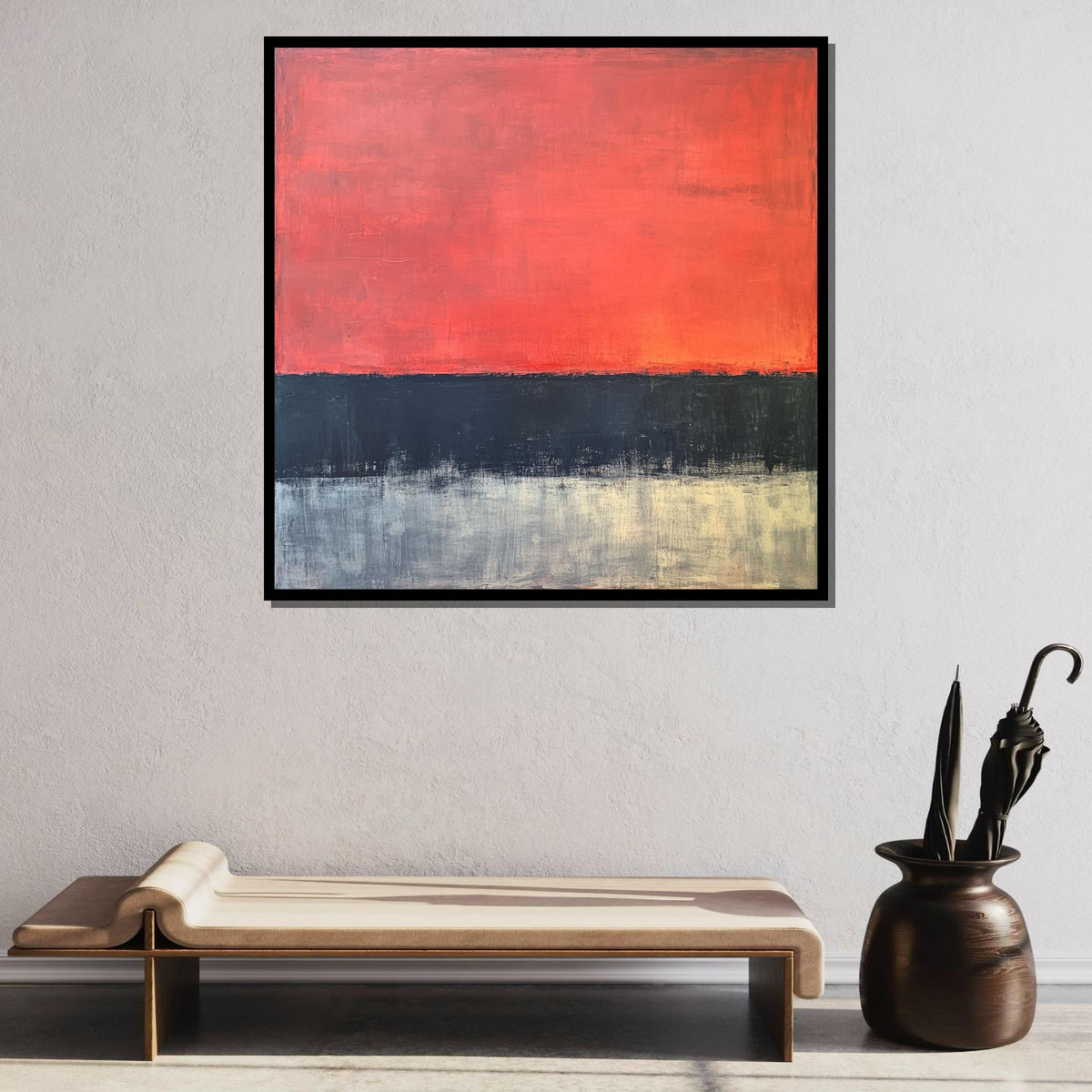Mix Mark Rothko Framed Canvas,Mark Rothko Wall Art, Art Reproduction,Rothko Reproduction,Rothko Print Poster, Famous Art, Canvas Wall Art