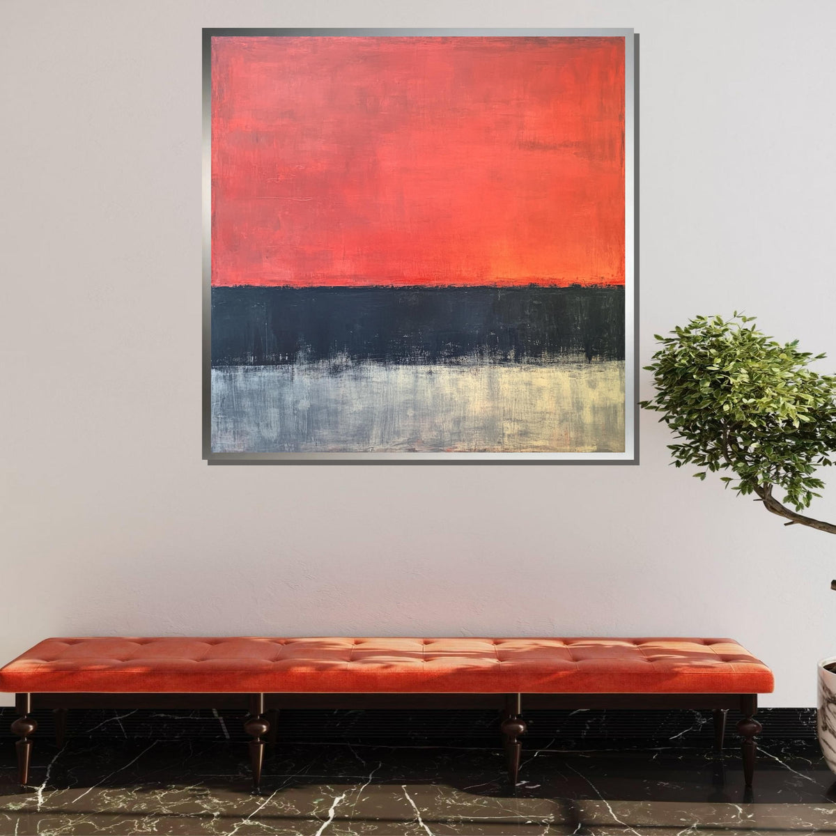 Mix Mark Rothko Framed Canvas,Mark Rothko Wall Art, Art Reproduction,Rothko Reproduction,Rothko Print Poster, Famous Art, Canvas Wall Art
