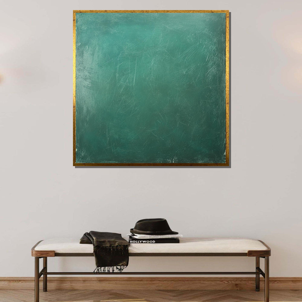Green Mark Rothko Framed Canvas,Mark Rothko Wall Art, Art Reproduction,Rothko Reproduction,Rothko Print Poster, Famous Art, Canvas Wall Art