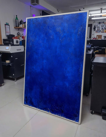 Blue Mark Rothko Framed Canvas,Mark Rothko Wall Art, Art Reproduction,Rothko Reproduction,Rothko Print Poster, Famous Art, Canvas Wall Art