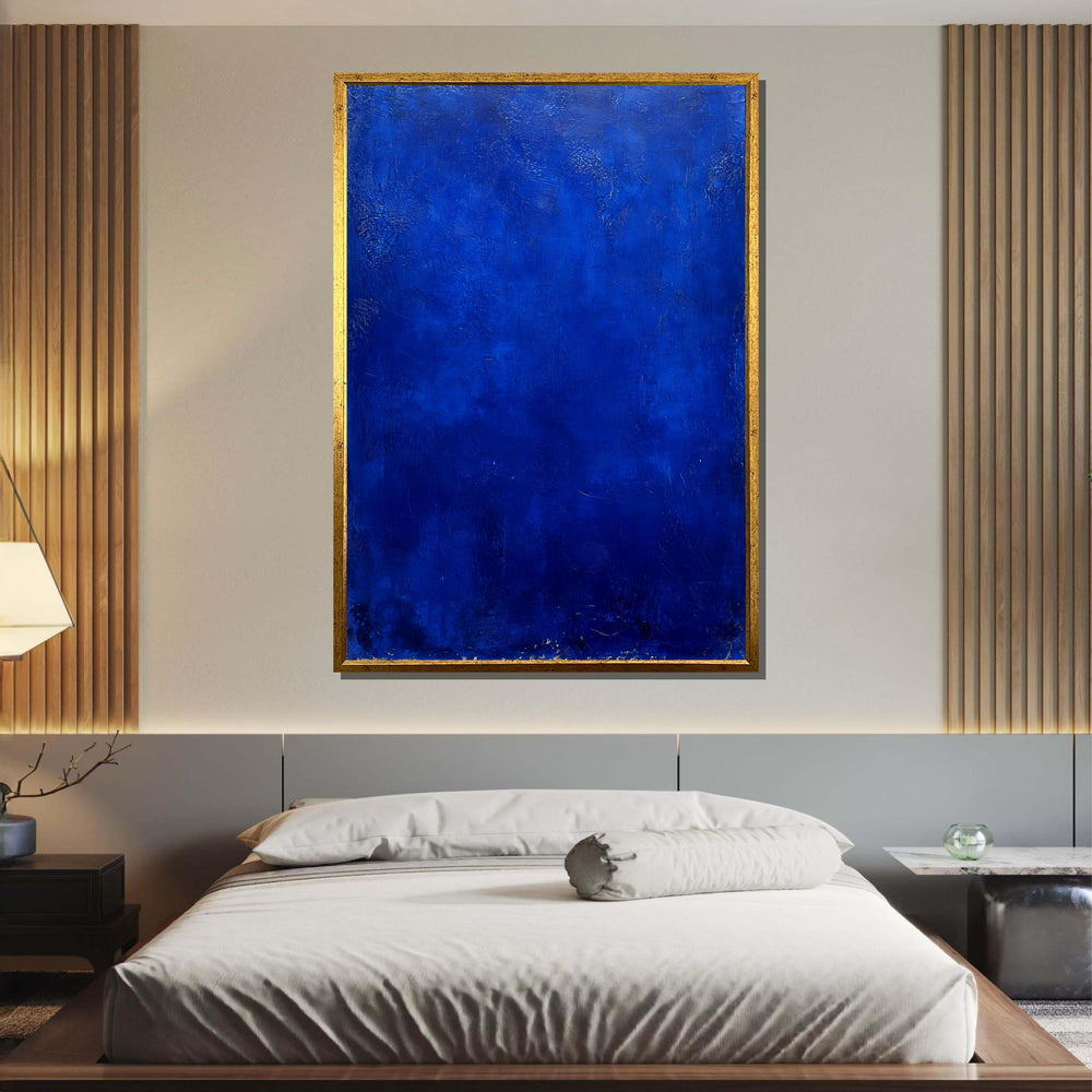 Blue Mark Rothko Framed Canvas,Mark Rothko Wall Art, Art Reproduction,Rothko Reproduction,Rothko Print Poster, Famous Art, Canvas Wall Art