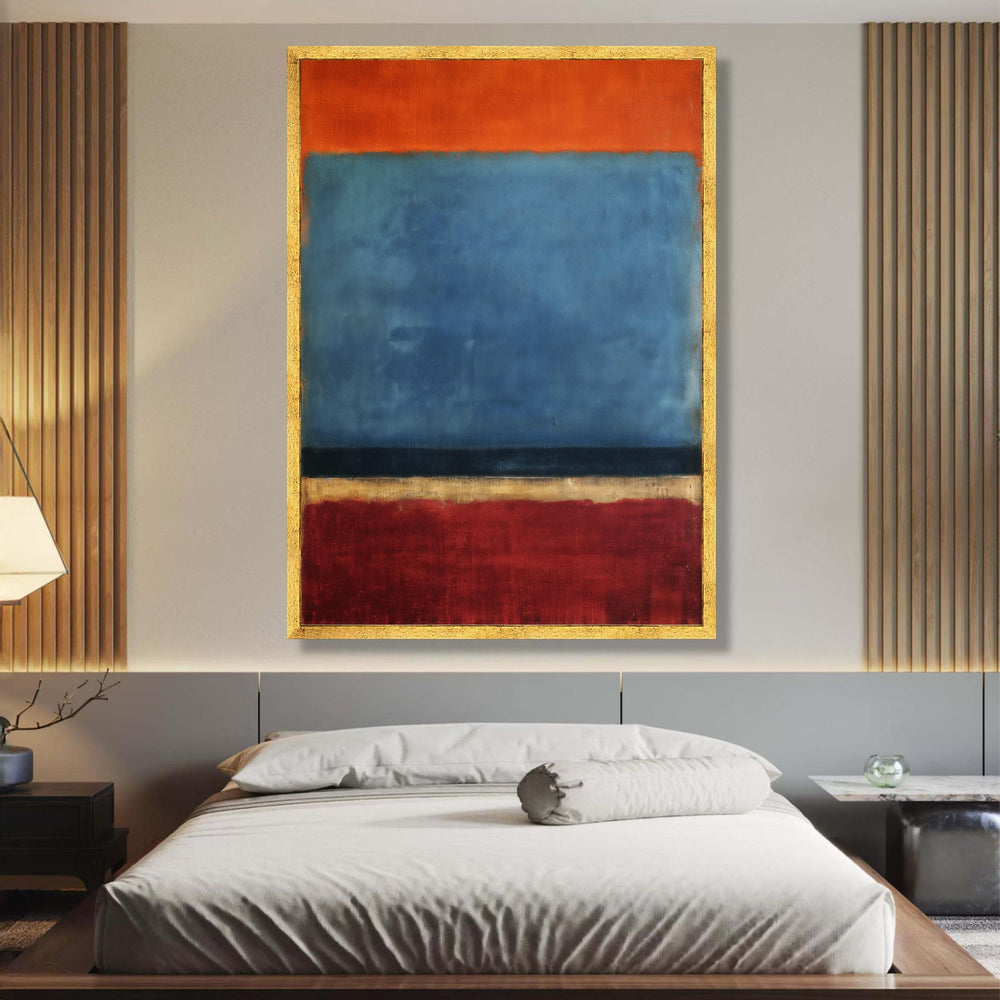 Abstract Color Block Canvas Wall Art, Mark Rothko Inspired Painting, Modern Minimalist Décor, Bold wall decoration, canvas print, wall art