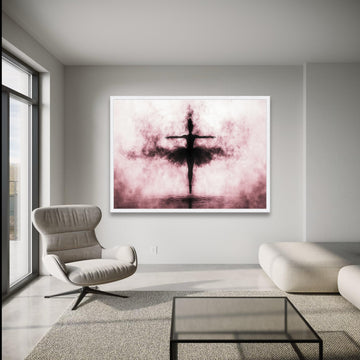 Elegant Ballerina Silhouette Canvas, Dance Wall Art, Black Tutu Abstract Canvas, Graceful Ballet wall decoration, canvas print, wall art