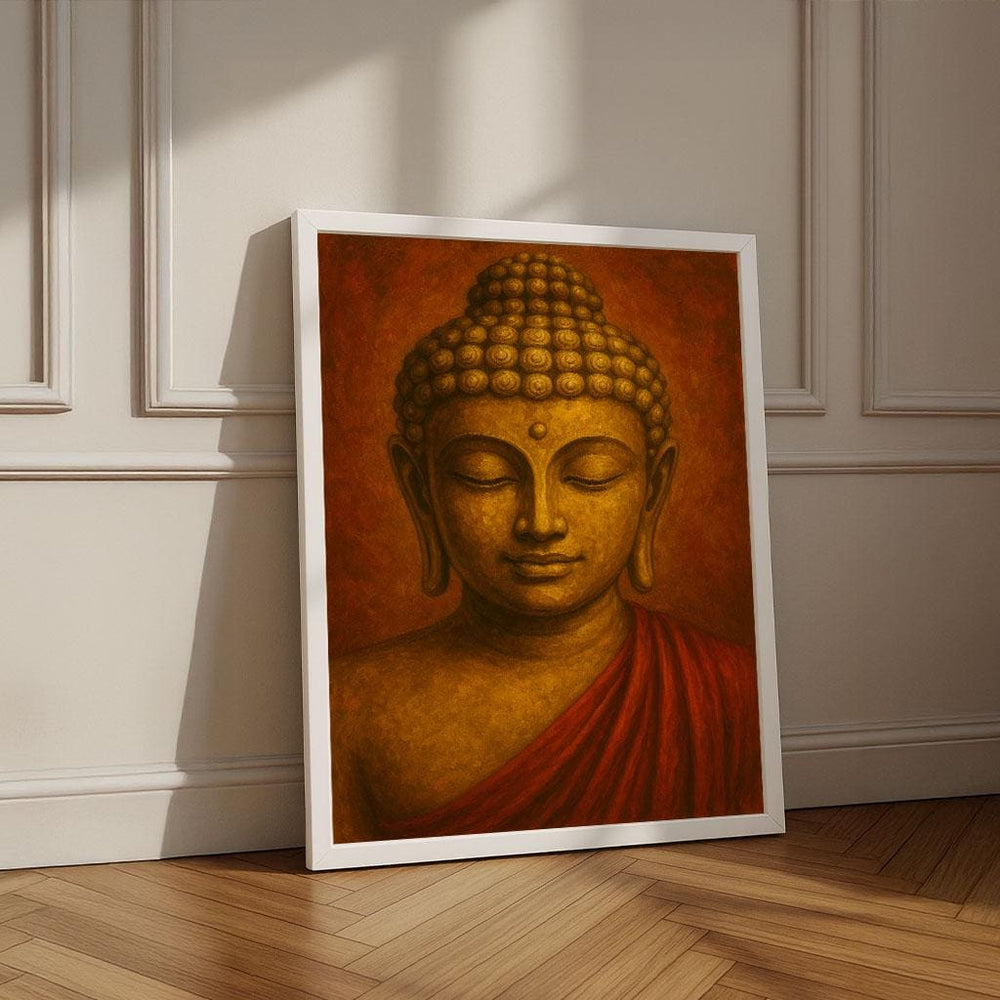 Buddha Meditation Canvas Print | Modern Zen Wall Art
