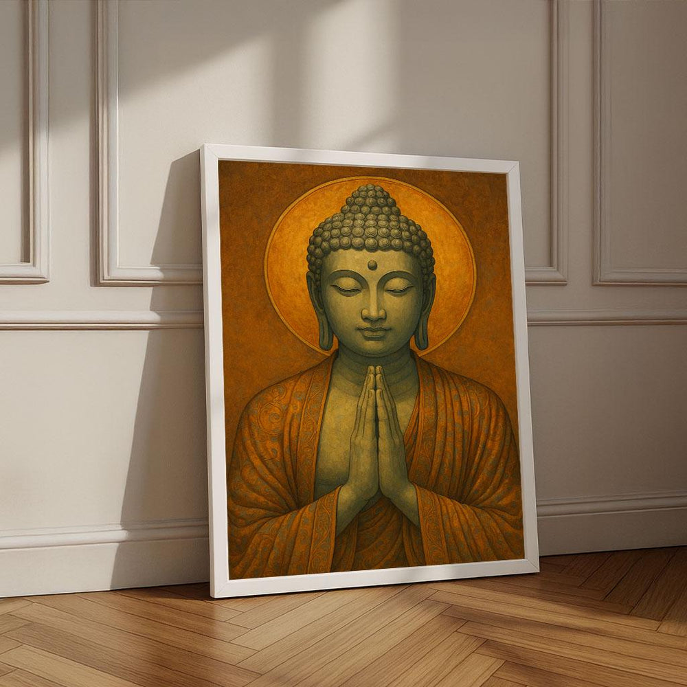 Serene Buddha Canvas Print | Spiritual Home Decor