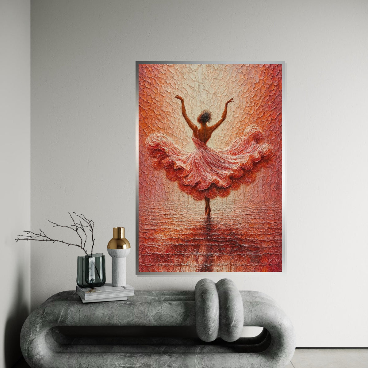 Elegant Ballerina Canvas, Dance Art Print, Ballet Wall Art, Canvas Art Painting, Wall Art Canvas Design, Ballet Art,Ready to Hang Decoration