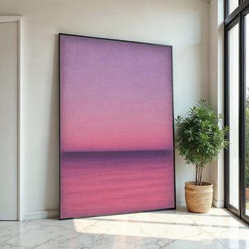 Mark Rothko Canvas, Pink Abstract Wall Art, Mark Rothko Style Print,Affiche Art,Expressionist Canvas Painting,Ready To Hang Decor,Print Art