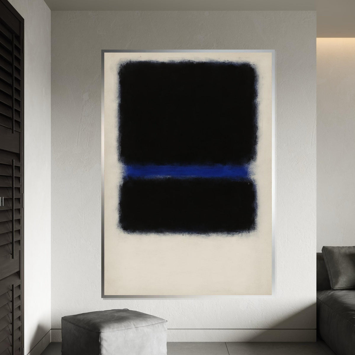 Mark Rothko Canvas, Mix Abstract Wall Art, Mark Rothko Style Print,Affiche Art,Expressionist Canvas Painting,Ready To Hang Decor,Print Art