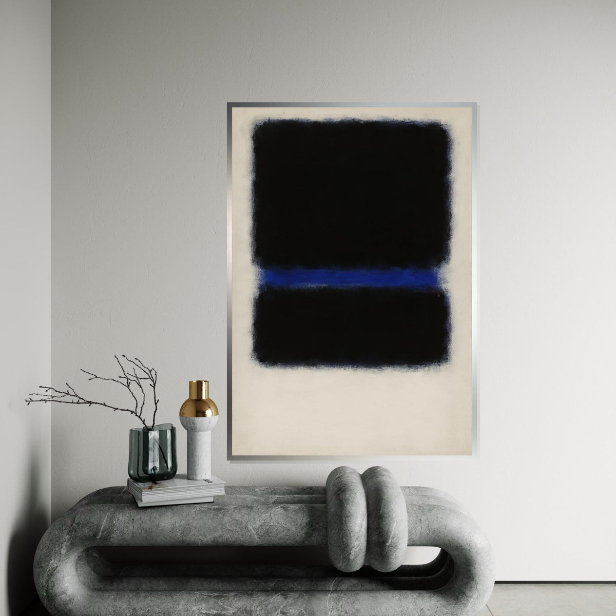 Mark Rothko Canvas, Mix Abstract Wall Art, Mark Rothko Style Print,Affiche Art,Expressionist Canvas Painting,Ready To Hang Decor,Print Art