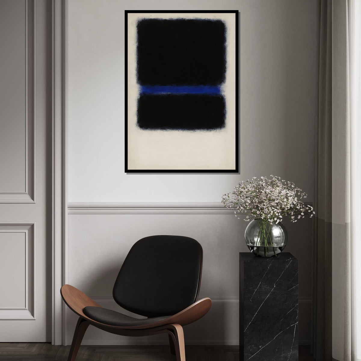 Mark Rothko Canvas, Mix Abstract Wall Art, Mark Rothko Style Print,Affiche Art,Expressionist Canvas Painting,Ready To Hang Decor,Print Art