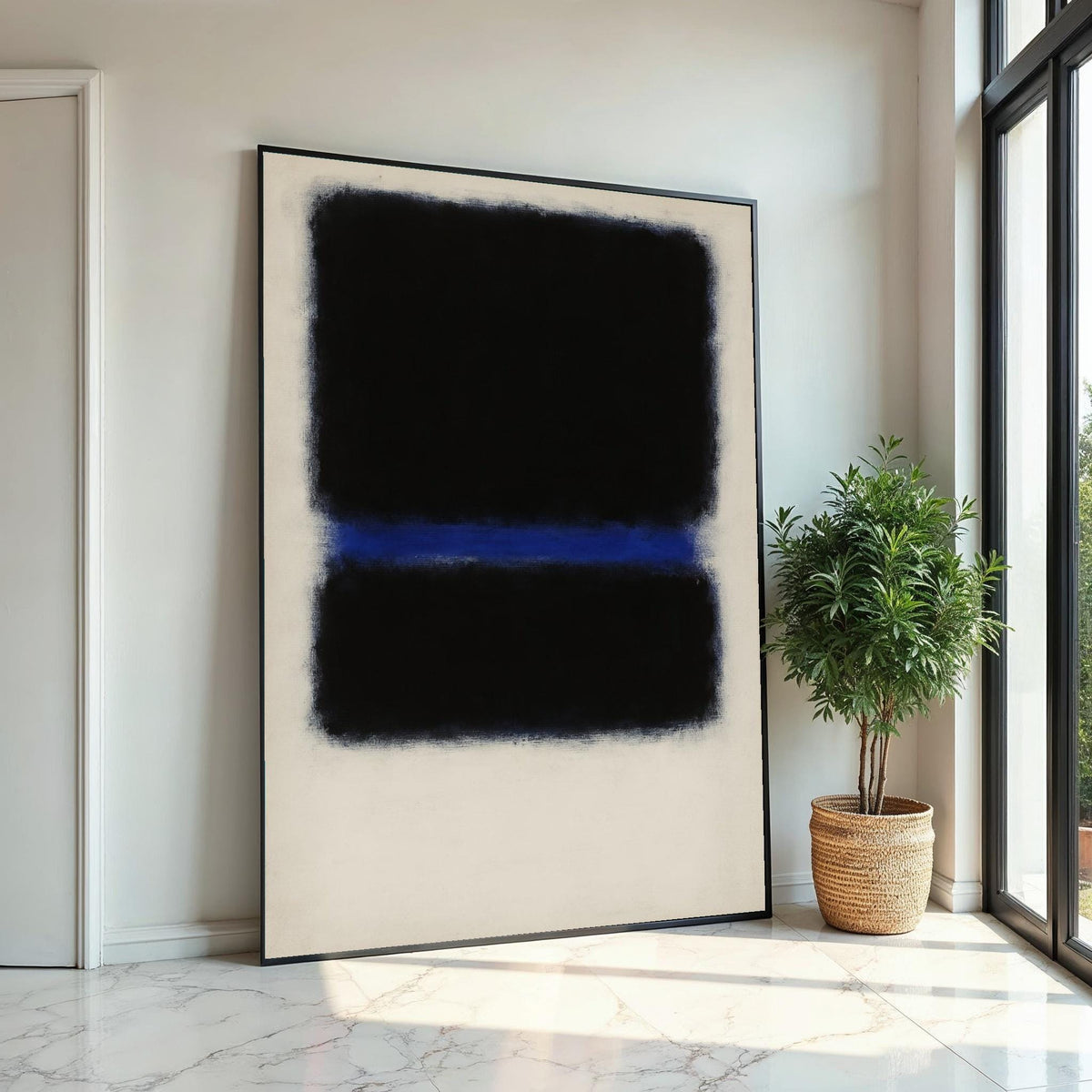 Mark Rothko Canvas, Mix Abstract Wall Art, Mark Rothko Style Print,Affiche Art,Expressionist Canvas Painting,Ready To Hang Decor,Print Art