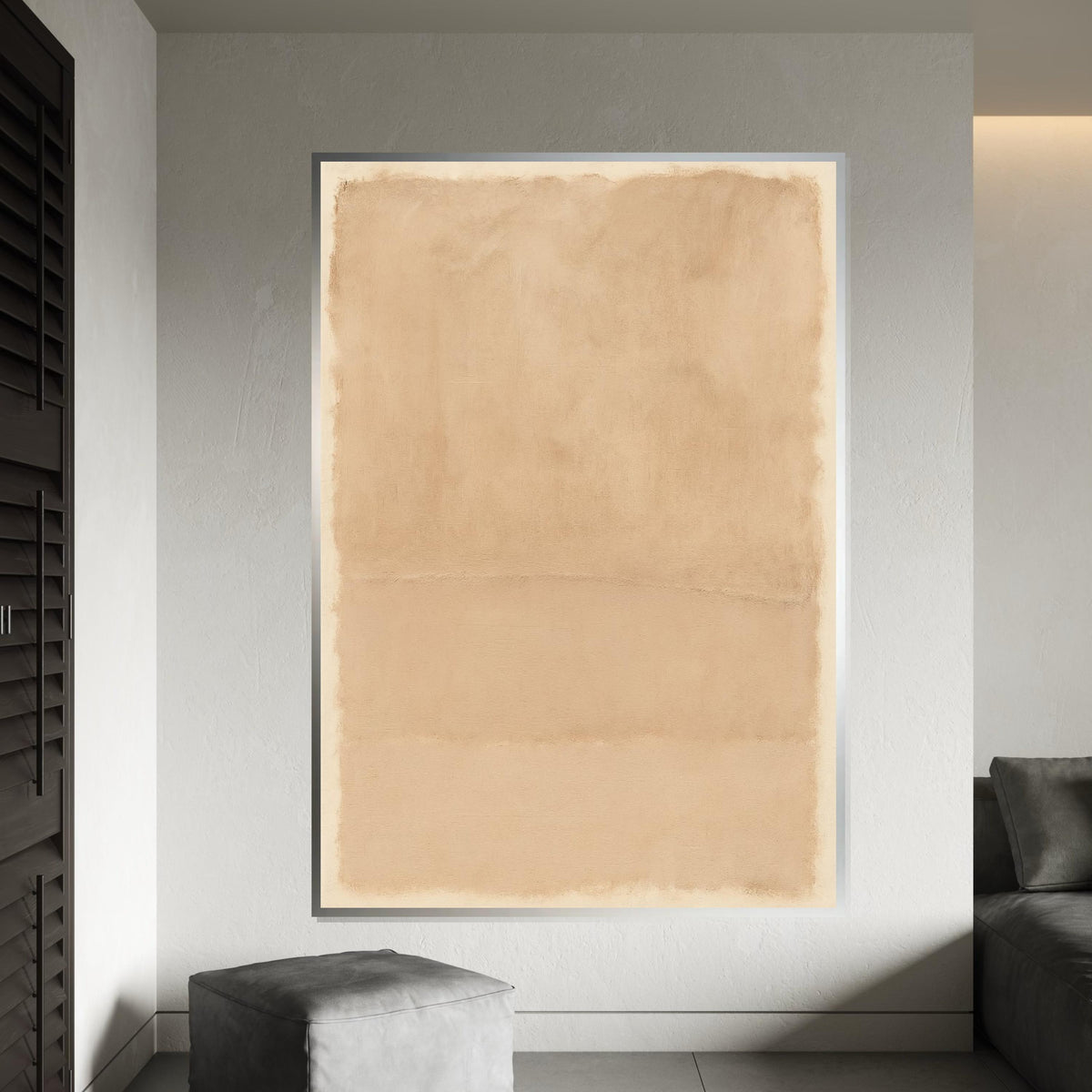 Mark Rothko Canvas, Abstract Wall Art, Mark Rothko Style Print,Affiche Art,Expressionist Canvas Painting,Ready To Hang Decor,Print Art