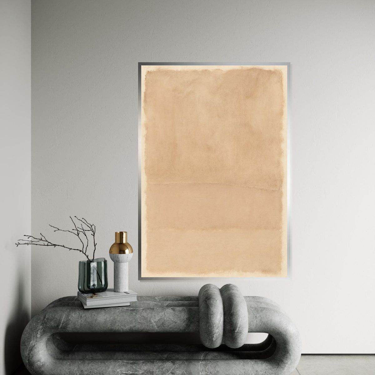 Mark Rothko Canvas, Abstract Wall Art, Mark Rothko Style Print,Affiche Art,Expressionist Canvas Painting,Ready To Hang Decor,Print Art