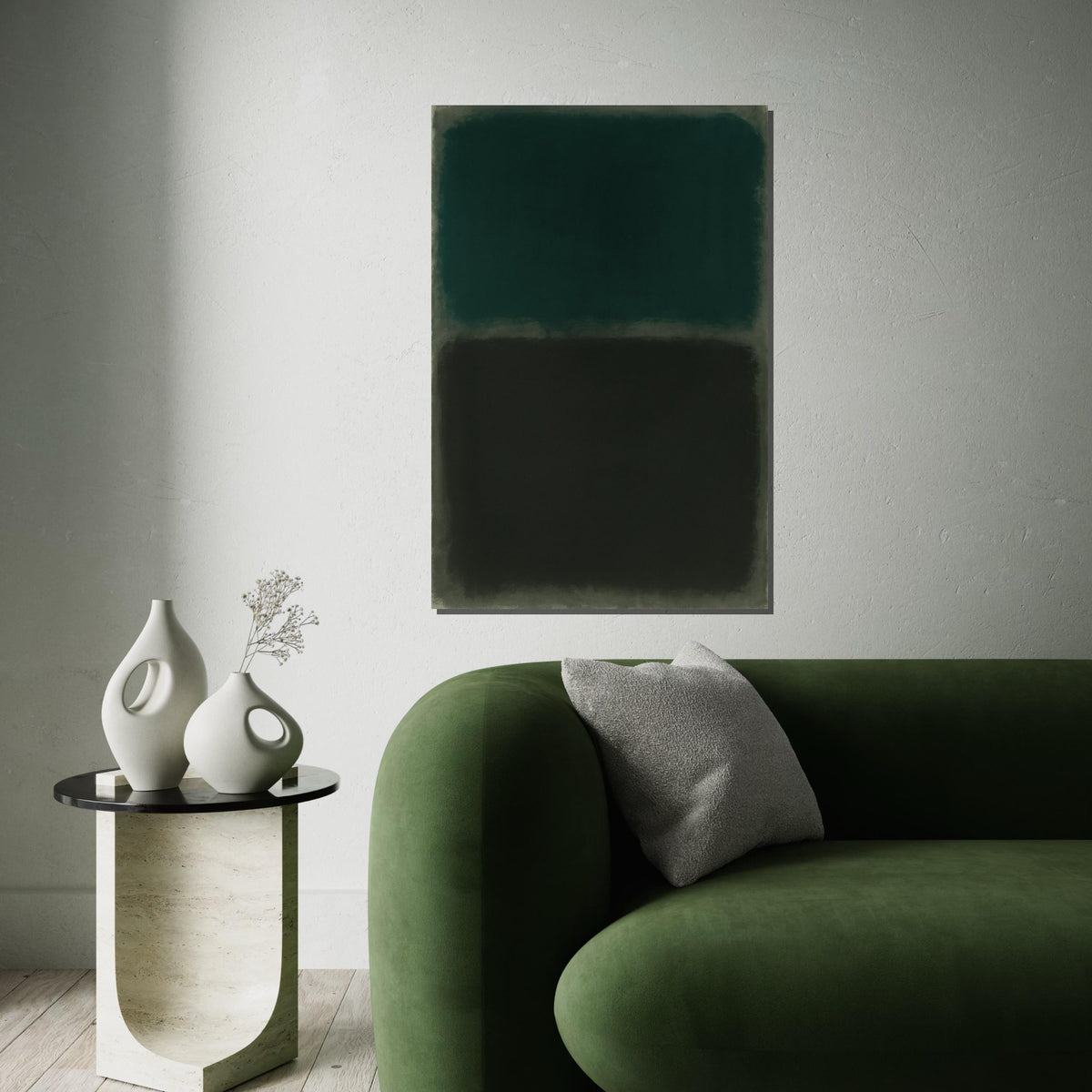 Mark Rothko Canvas, Abstract Wall Art, Mark Rothko Style Print,Affiche Art,Expressionist Canvas Painting,Ready To Hang Decor,Print Art