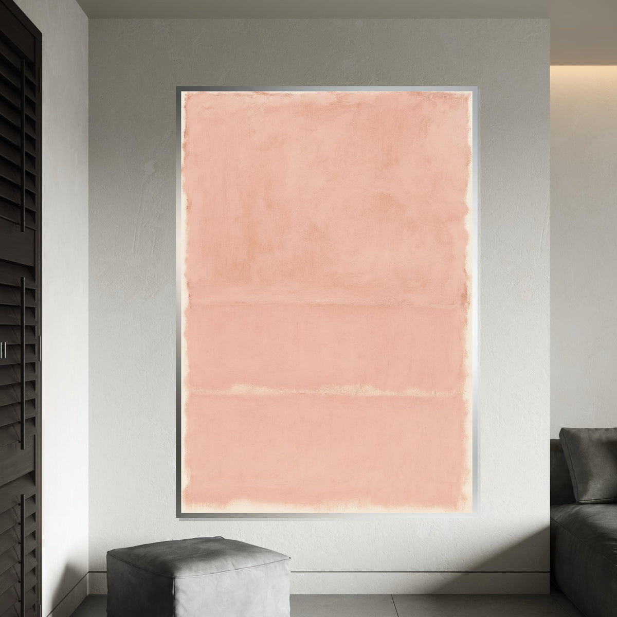 Mark Rothko Canvas, Abstract Wall Art, Mark Rothko Style Print,Affiche Art,Expressionist Canvas Painting,Ready To Hang Decor,Print Art