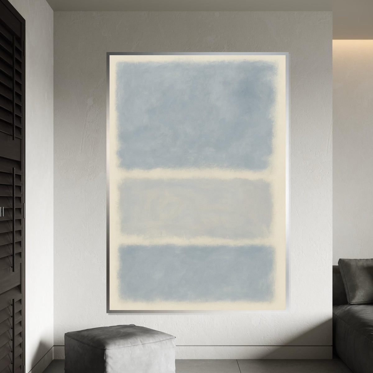 Mark Rothko Canvas, Abstract Wall Art, Mark Rothko Style Print,Affiche Art,Expressionist Canvas Painting,Ready To Hang Decor,Print Art