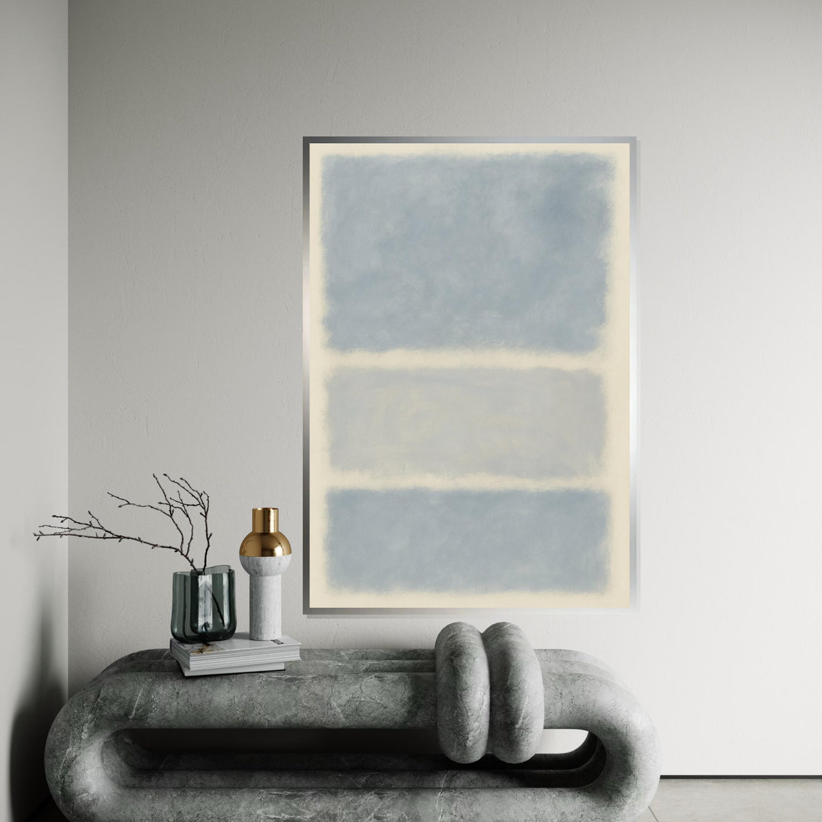 Mark Rothko Canvas, Abstract Wall Art, Mark Rothko Style Print,Affiche Art,Expressionist Canvas Painting,Ready To Hang Decor,Print Art
