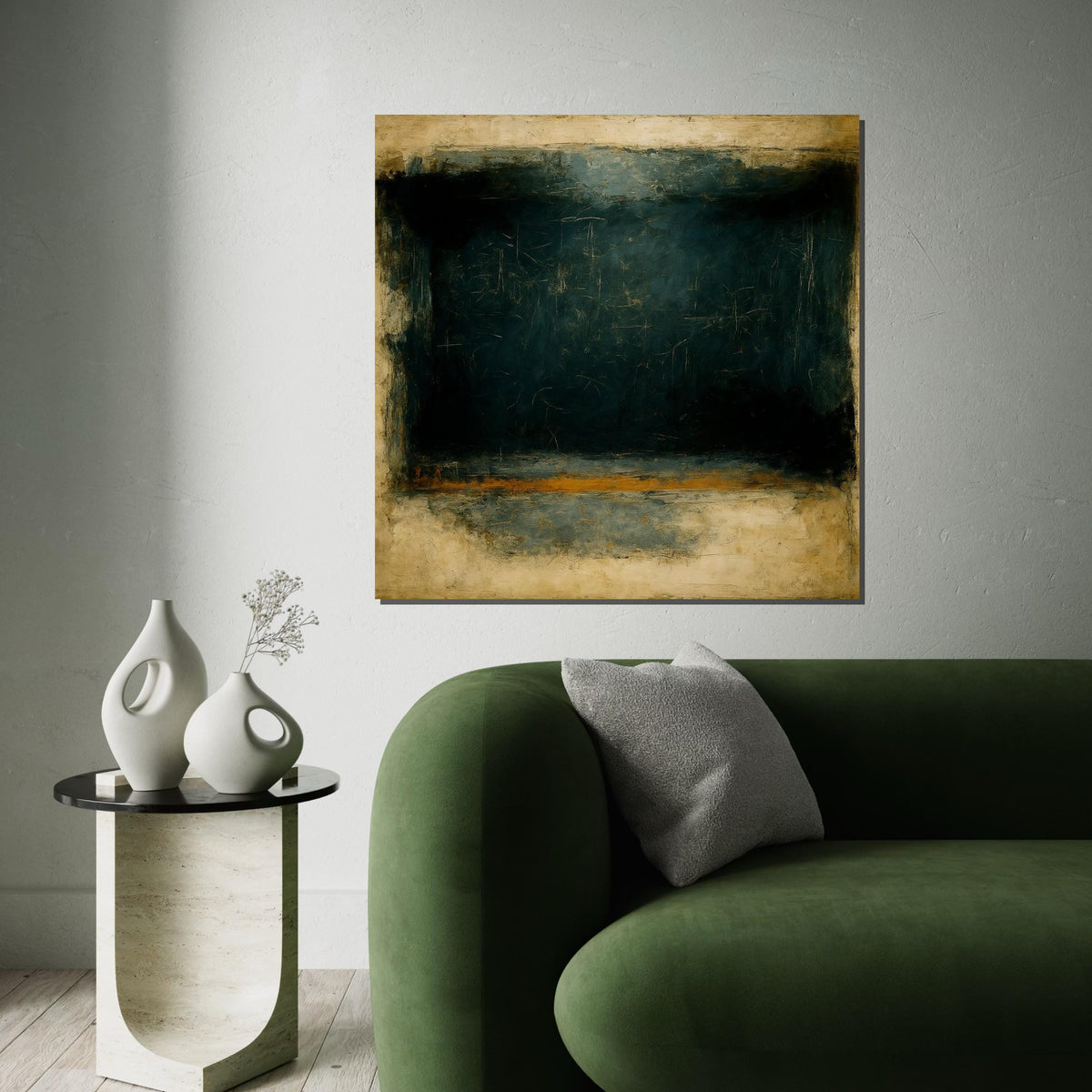 Mark Rothko Canvas, Abstract Wall Art, Mark Rothko Style Print,Affiche Art,Expressionist Canvas Painting,Ready To Hang Decor,Print Art