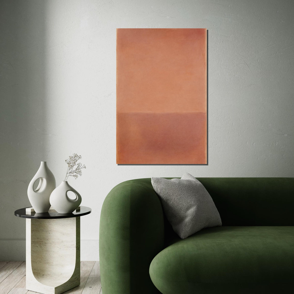 Mark Rothko Canvas, Abstract Wall Art, Mark Rothko Style Print,Affiche Art,Expressionist Canvas Painting,Ready To Hang Decor,Print Art