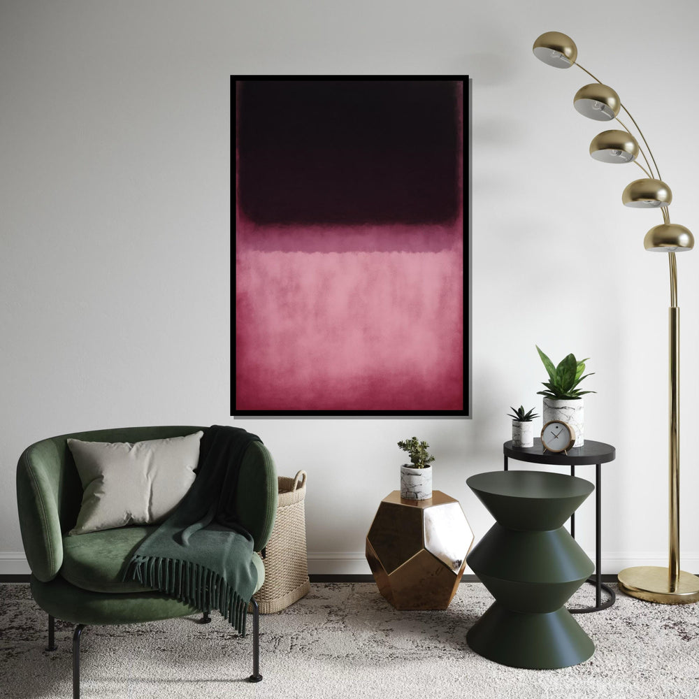Mark Rothko Canvas, Abstract Wall Art, Mark Rothko Style Print,Affiche Art,Expressionist Canvas Painting,Ready To Hang Decor,Print Art