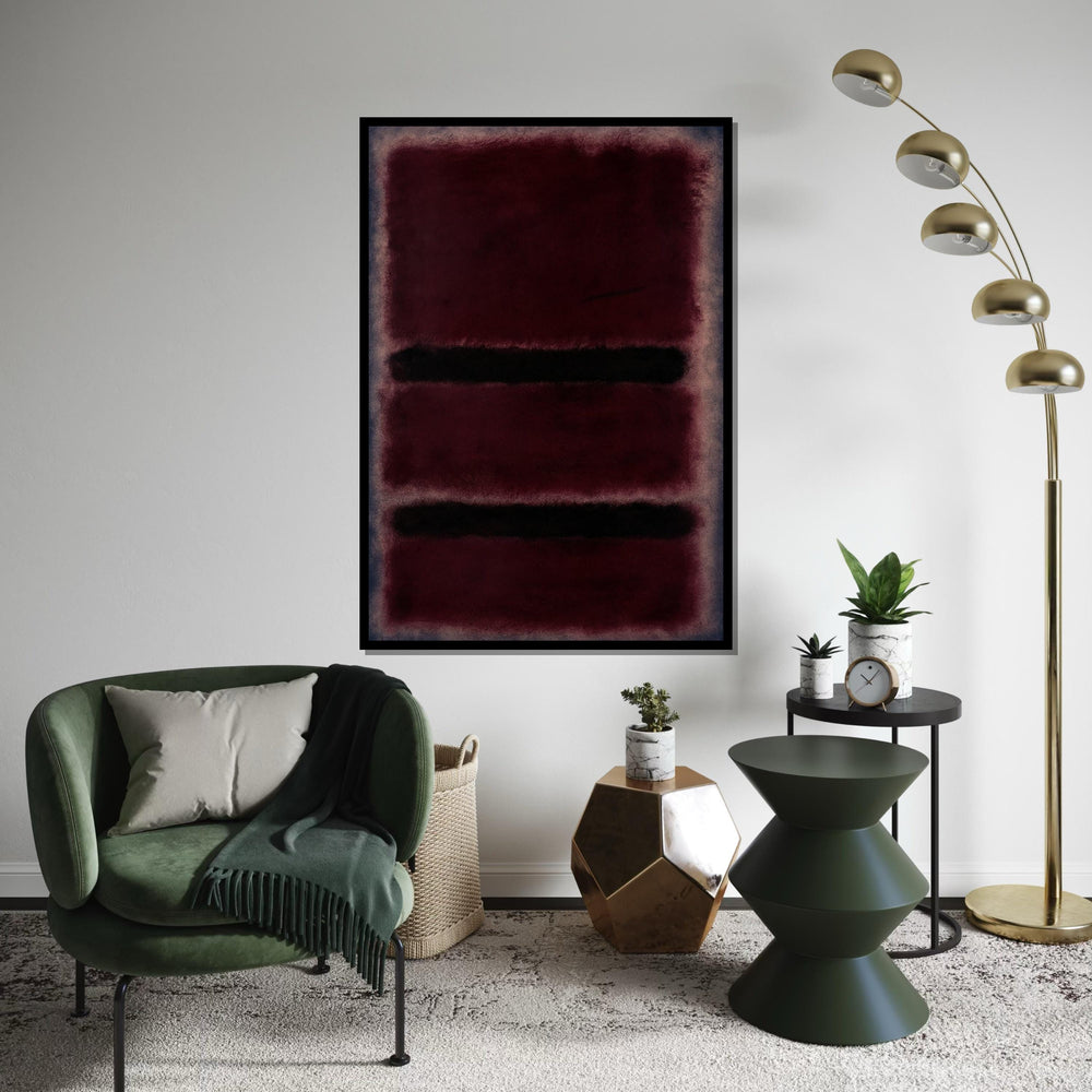 Mark Rothko Canvas, Mix Abstract Wall Art, Mark Rothko Style Print,Affiche Art,Expressionist Canvas Painting,Ready To Hang Decor,Print Art