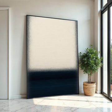 Mark Rothko Canvas, Black Abstract Wall Art, Mark Rothko Style Print,Affiche Art,Expressionist Canvas Painting,Ready To Hang Decor,Print Art