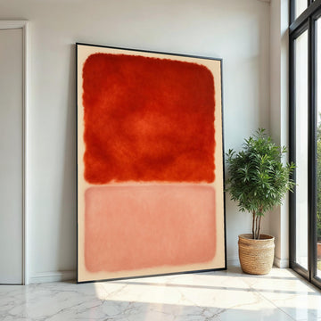 Mark Rothko Canvas, Mix Abstract Wall Art, Mark Rothko Style Print,Affiche Art,Expressionist Canvas Painting,Ready To Hang Decor,Print Art