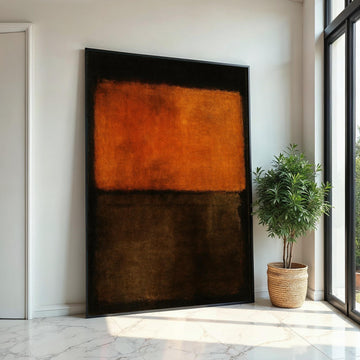 Mark Rothko Canvas, Mix Abstract Wall Art, Mark Rothko Style Print,Affiche Art,Expressionist Canvas Painting,Ready To Hang Decor,Print Art