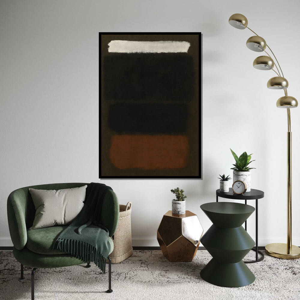 Mark Rothko Canvas, Mix Mark Art, Mark Rothko Style Print,Affiche Art,Expressionist Canvas Painting,Ready To Hang Decor,Print Art