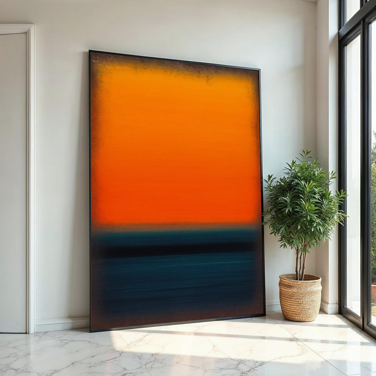 Mark Rothko Canvas, Mix Mark Wall Art, Mark Rothko Style Print,Affiche Art,Expressionist Canvas Painting,Ready To Hang Decor,Print Art