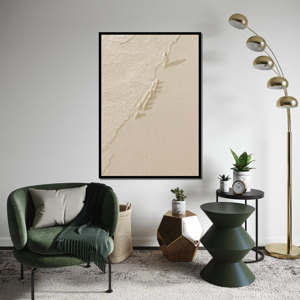 Shepherd  Flock Canvas, Jesus Art, Spiritual Wall Art, Faithful Journey Poster, Canvas Design, Ready to Hang Decoration