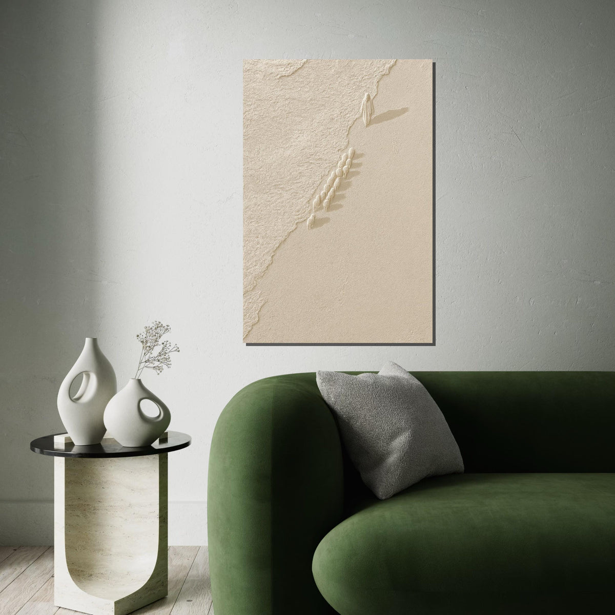 Shepherd  Flock Canvas, Jesus Art, Spiritual Wall Art, Faithful Journey Poster, Canvas Design, Ready to Hang Decoration