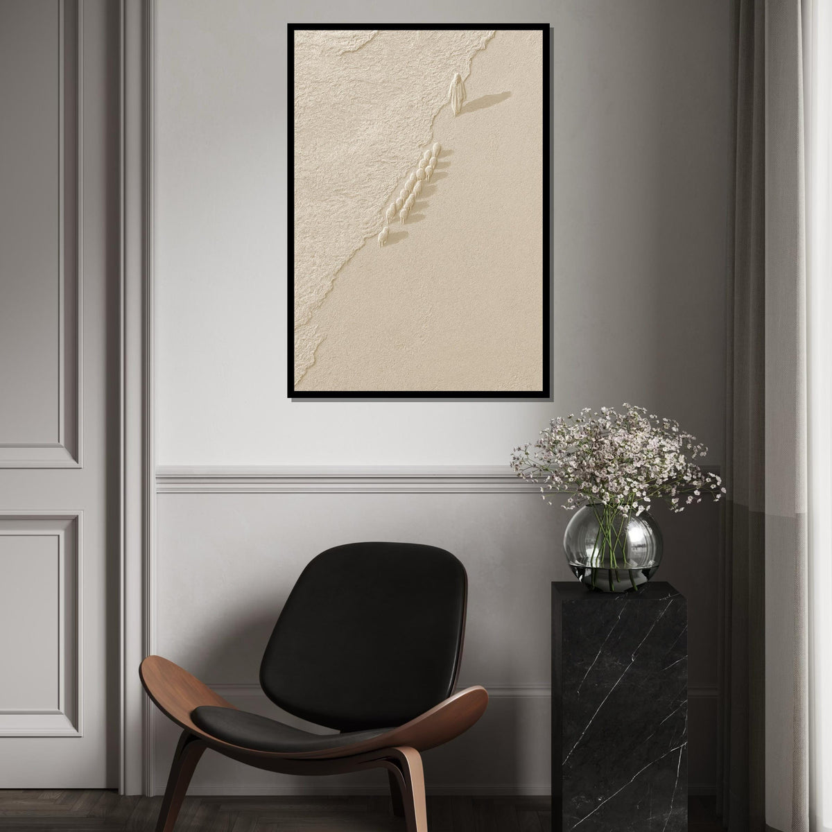 Shepherd  Flock Canvas, Jesus Art, Spiritual Wall Art, Faithful Journey Poster, Canvas Design, Ready to Hang Decoration