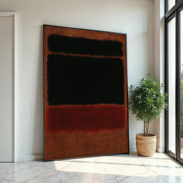 Mark Rothko Canvas, Abstract Wall Art, Mark Rothko Style Print,Affiche Art,Expressionist Canvas Painting,Ready To Hang Decor,Print Art