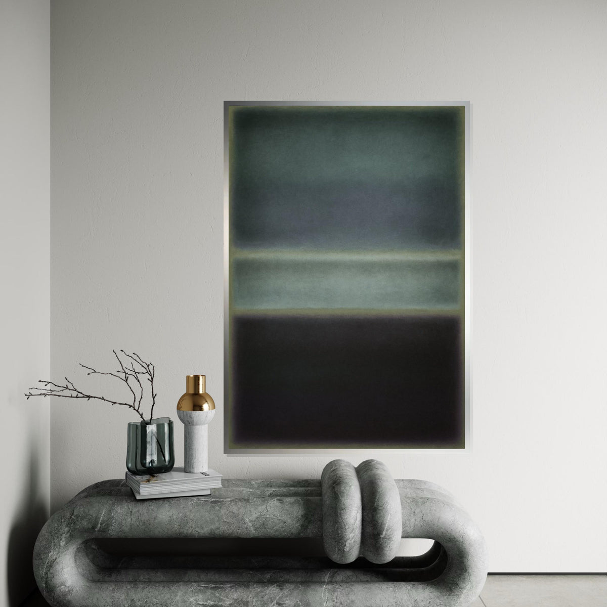 Mark Rothko Canvas, Mix Abstract Wall Art, Mark Rothko Style Print,Affiche Art,Expressionist Canvas Painting,Ready To Hang Decor,Print Art