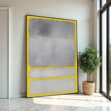 Mark Rothko Canvas, Abstract Wall Art, Mark Rothko Style Print,Affiche Art,Expressionist Canvas Painting,Ready To Hang Decor,Print Art