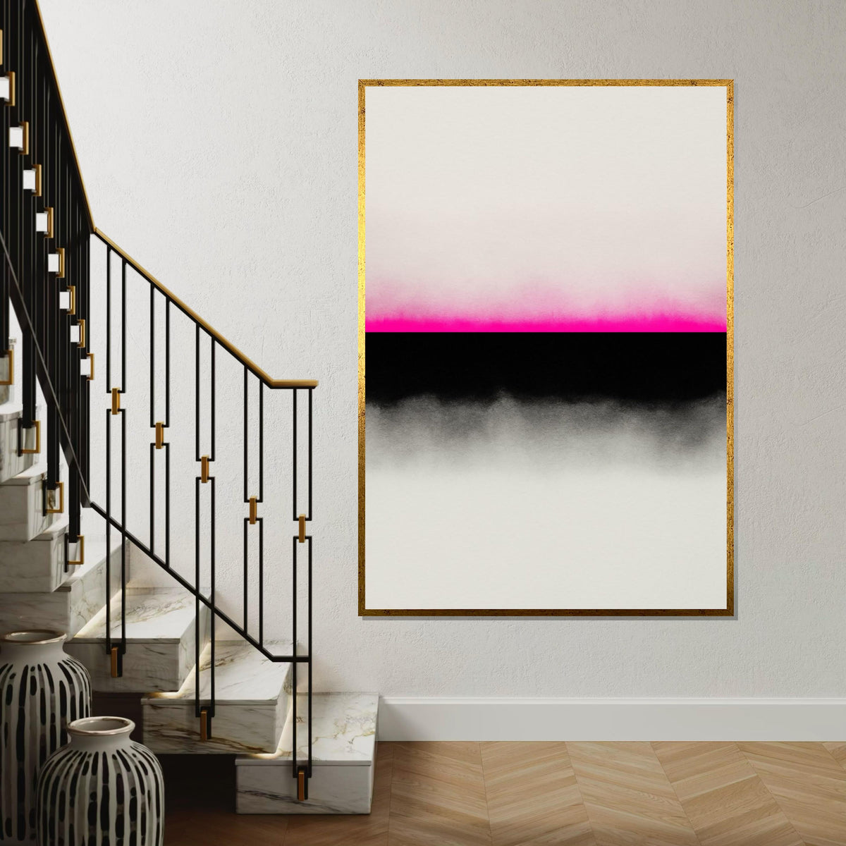 Mark Rothko Canvas, Mix Abstract Wall Art, Mark Rothko Style Print,Affiche Art,Expressionist Canvas Painting,Ready To Hang Decor,Print Art