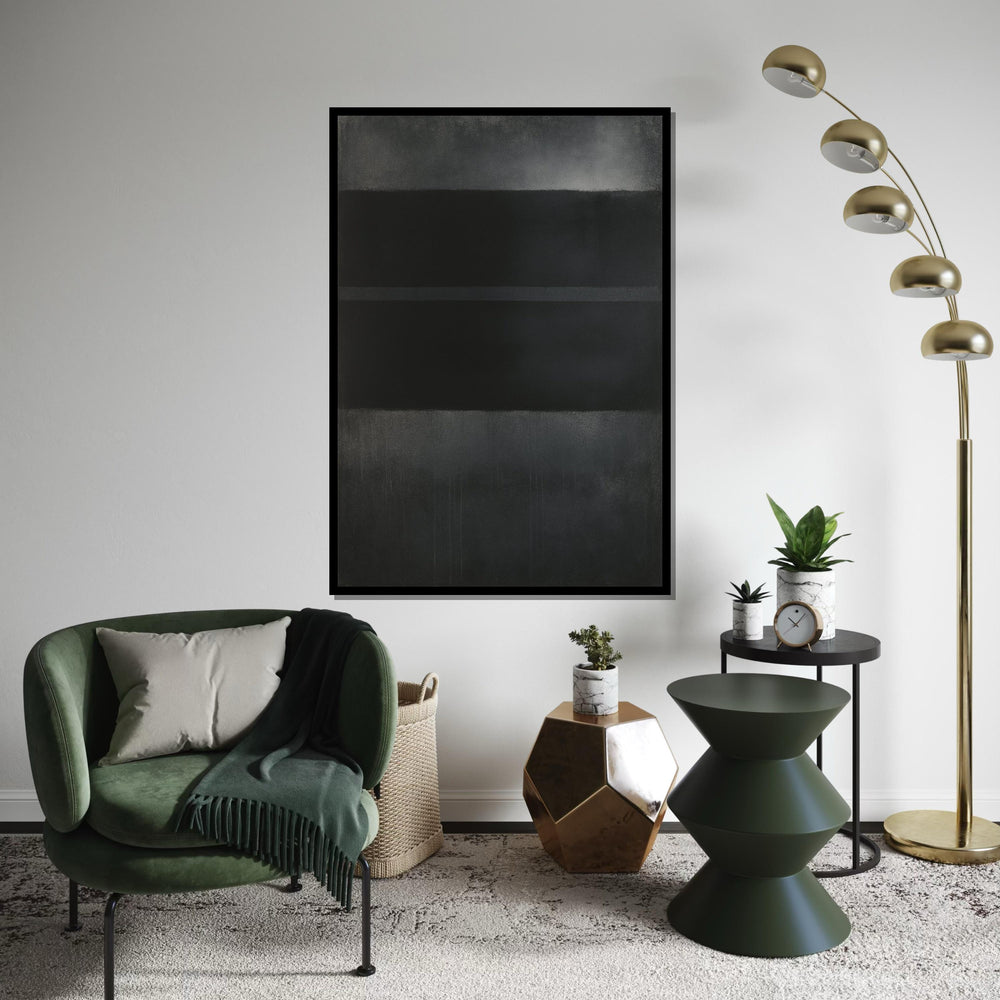 Mark Rothko Canvas, Abstract Wall Art, Mark Rothko Style Print,Affiche Art,Expressionist Canvas Painting,Ready To Hang Decor,Print Art