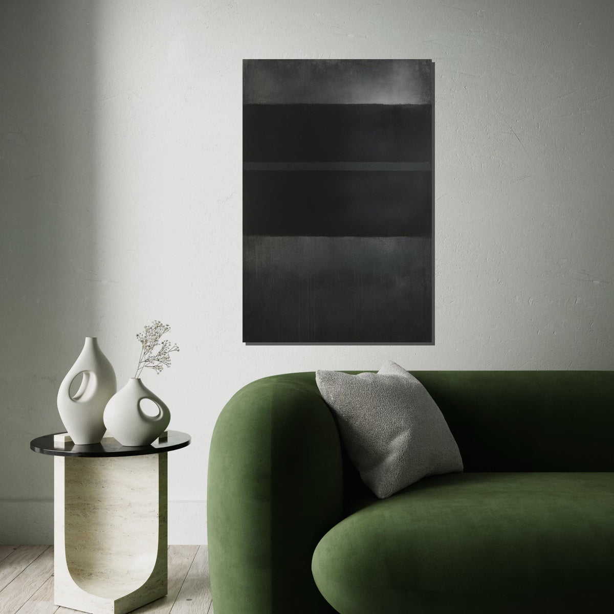 Mark Rothko Canvas, Abstract Wall Art, Mark Rothko Style Print,Affiche Art,Expressionist Canvas Painting,Ready To Hang Decor,Print Art
