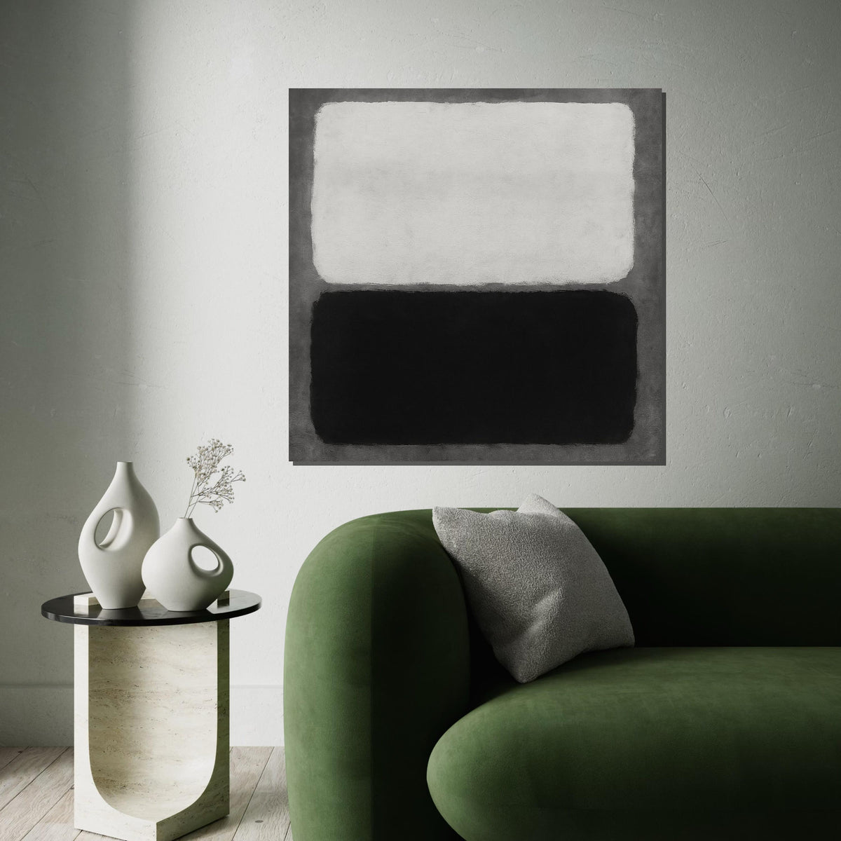 Mark Rothko Canvas, Abstract Wall Art, Mark Rothko Style Print,Affiche Art,Expressionist Canvas Painting,Ready To Hang Decor,Print Art