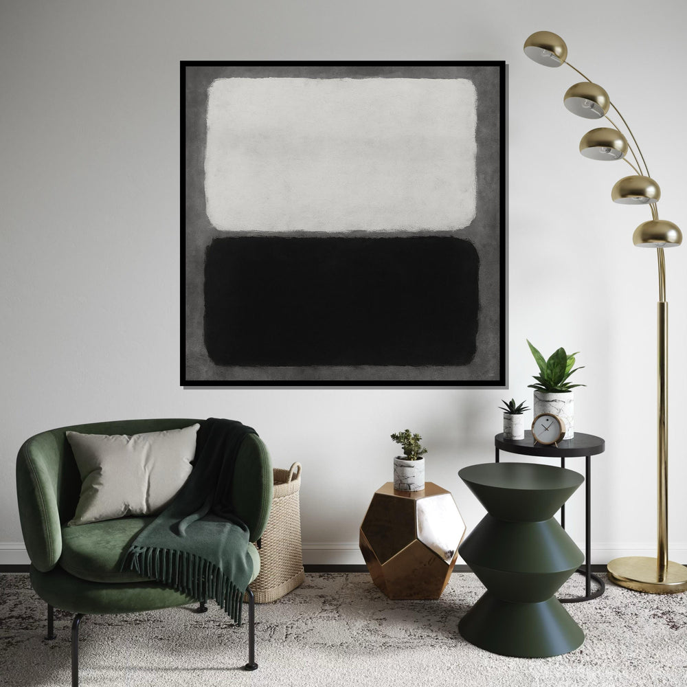 Mark Rothko Canvas, Abstract Wall Art, Mark Rothko Style Print,Affiche Art,Expressionist Canvas Painting,Ready To Hang Decor,Print Art