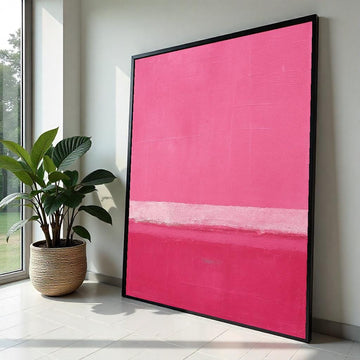 Mark Rothko Canvas, Pink Wall Art, Mark Rothko Style Print,Affiche Art,Expressionist Canvas Painting,Ready To Hang Decor,Print Art