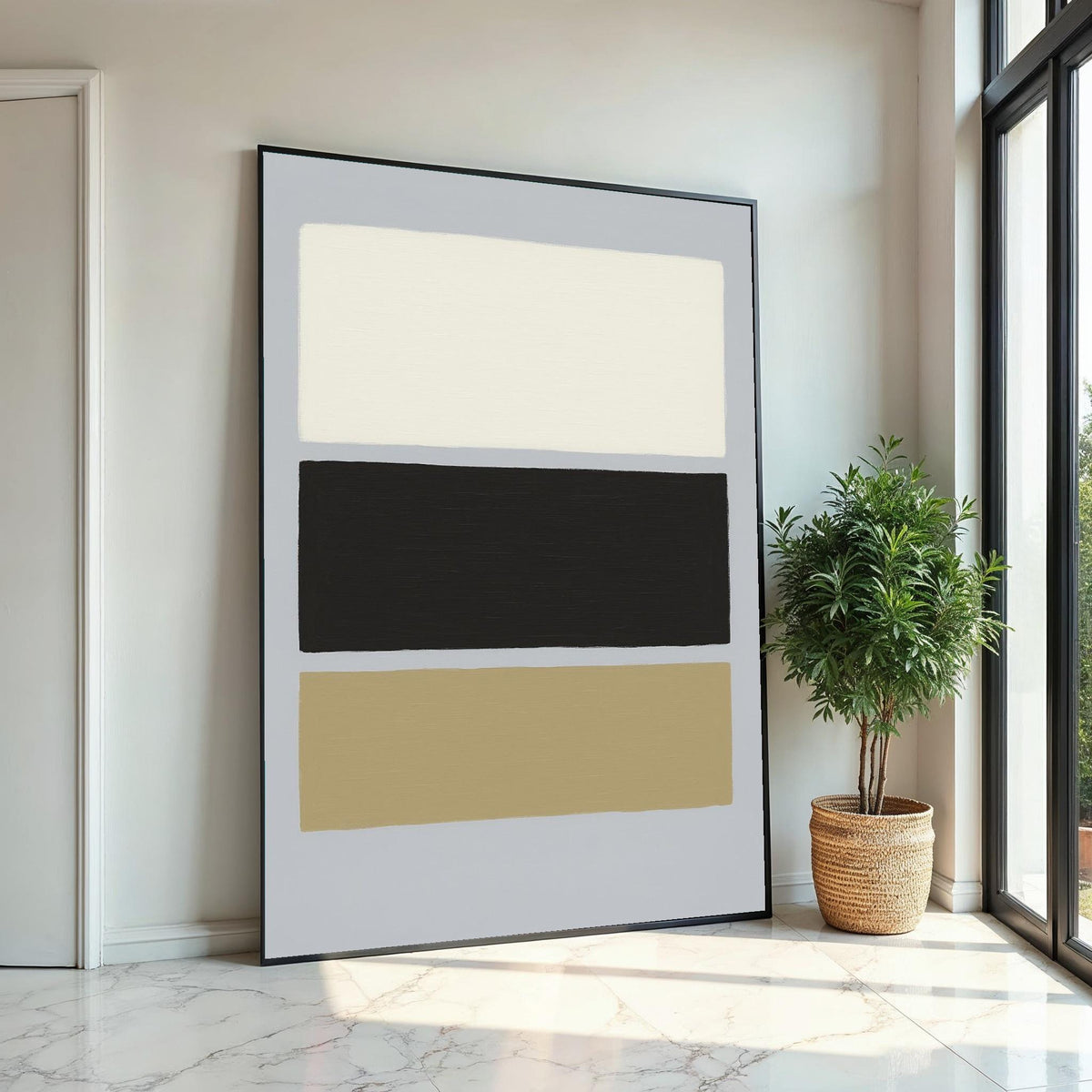 Mark Rothko Canvas, Abstract Wall Art, Mark Rothko Style Print,Affiche Art,Expressionist Canvas Painting,Ready To Hang Decor,Print Art