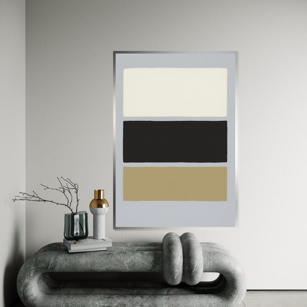 Mark Rothko Canvas, Abstract Wall Art, Mark Rothko Style Print,Affiche Art,Expressionist Canvas Painting,Ready To Hang Decor,Print Art
