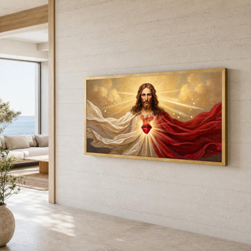 Bible Art Wall Canvas Wall Art, Christian