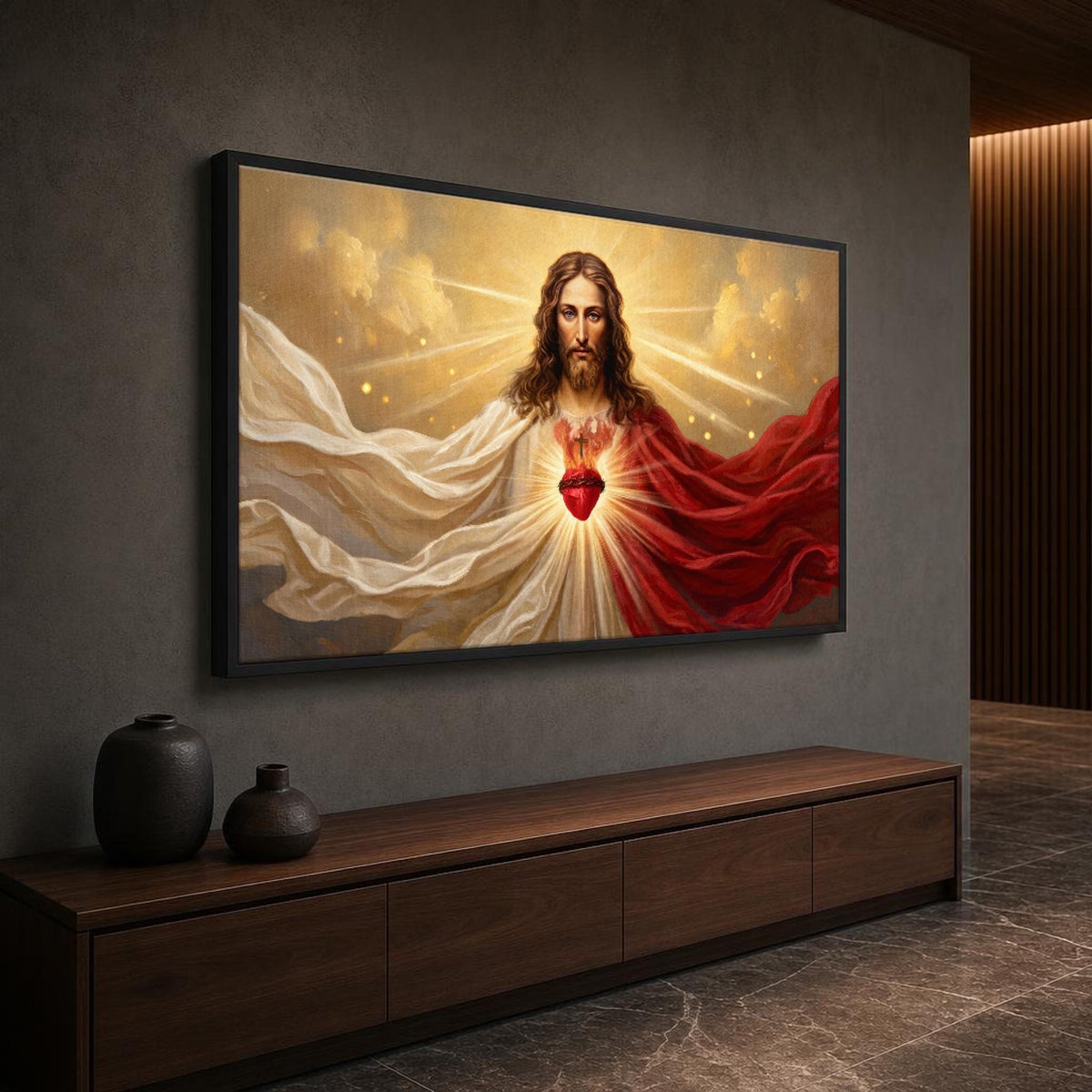 Bible Art Wall Canvas Wall Art, Christian