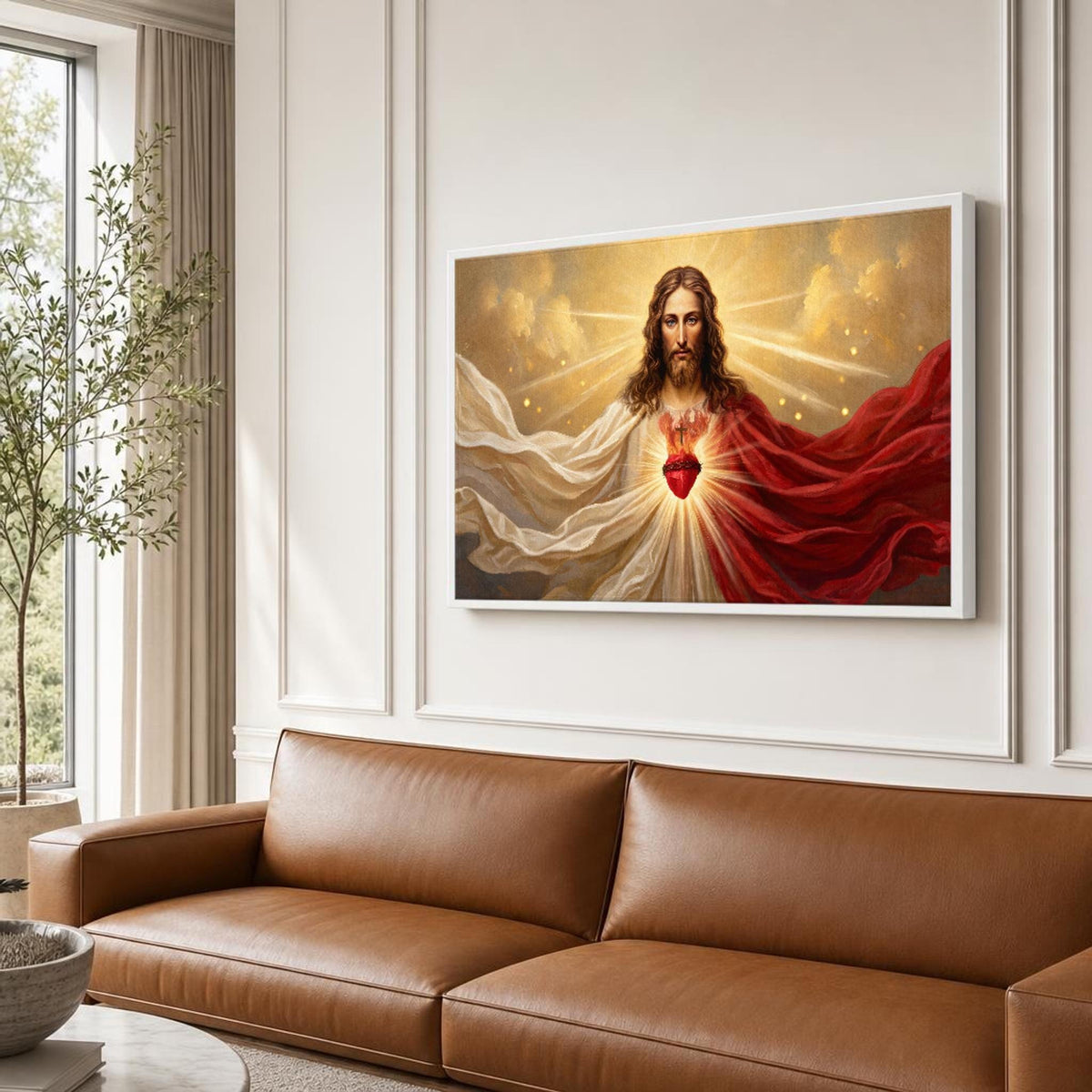 Bible Art Wall Canvas Wall Art, Christian