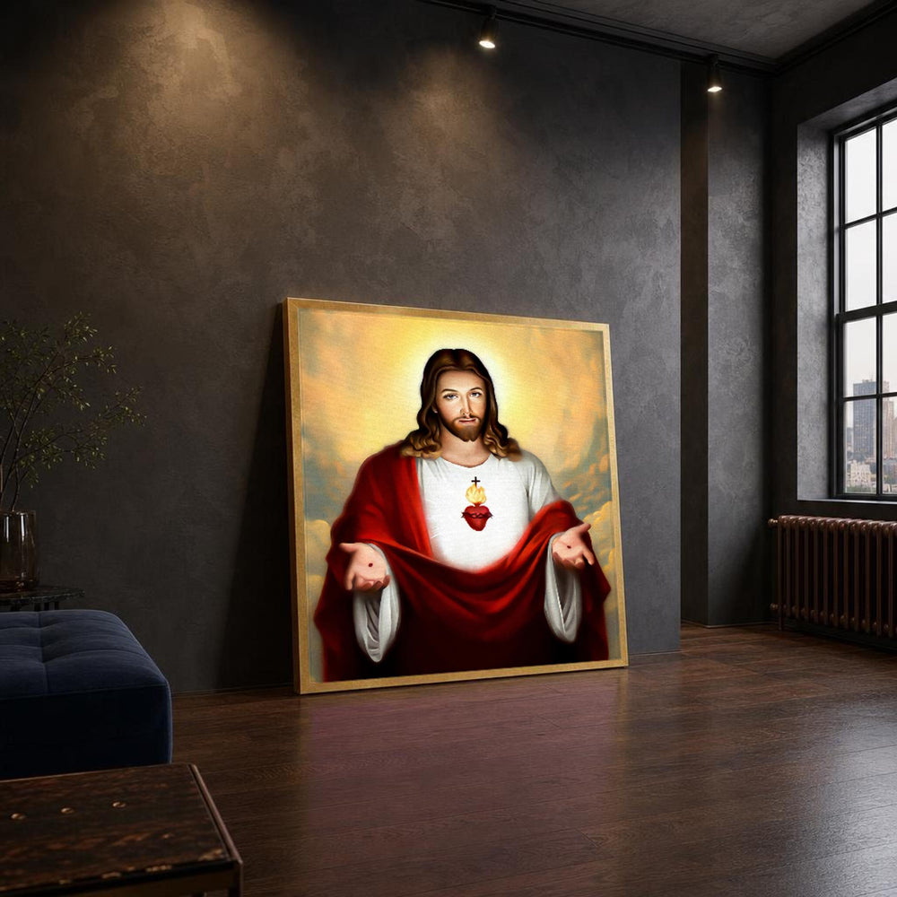 Bible Art Wall Canvas Wall Art, Christian Sacred
